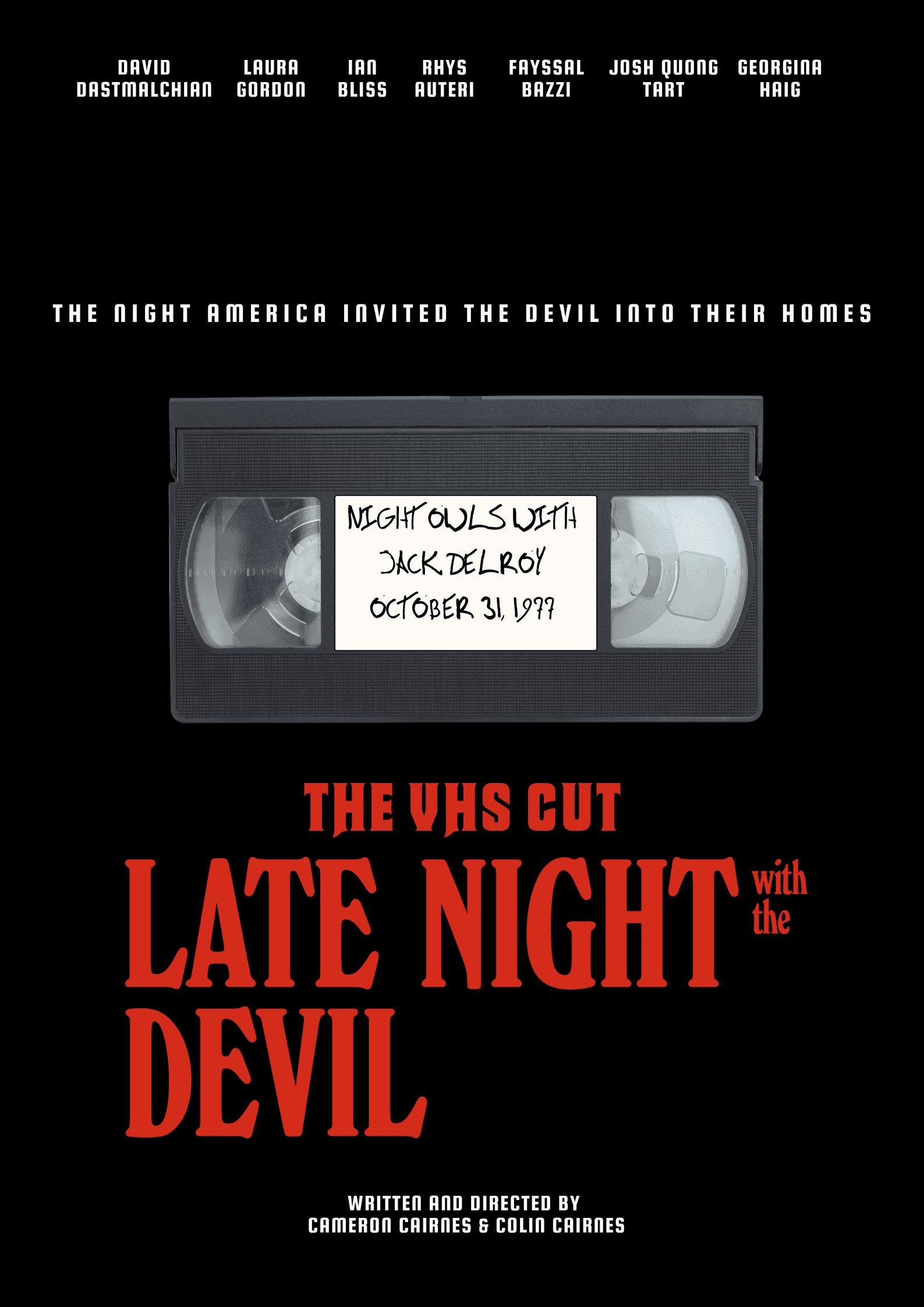 Late Night with the Devil: The VHS Cut