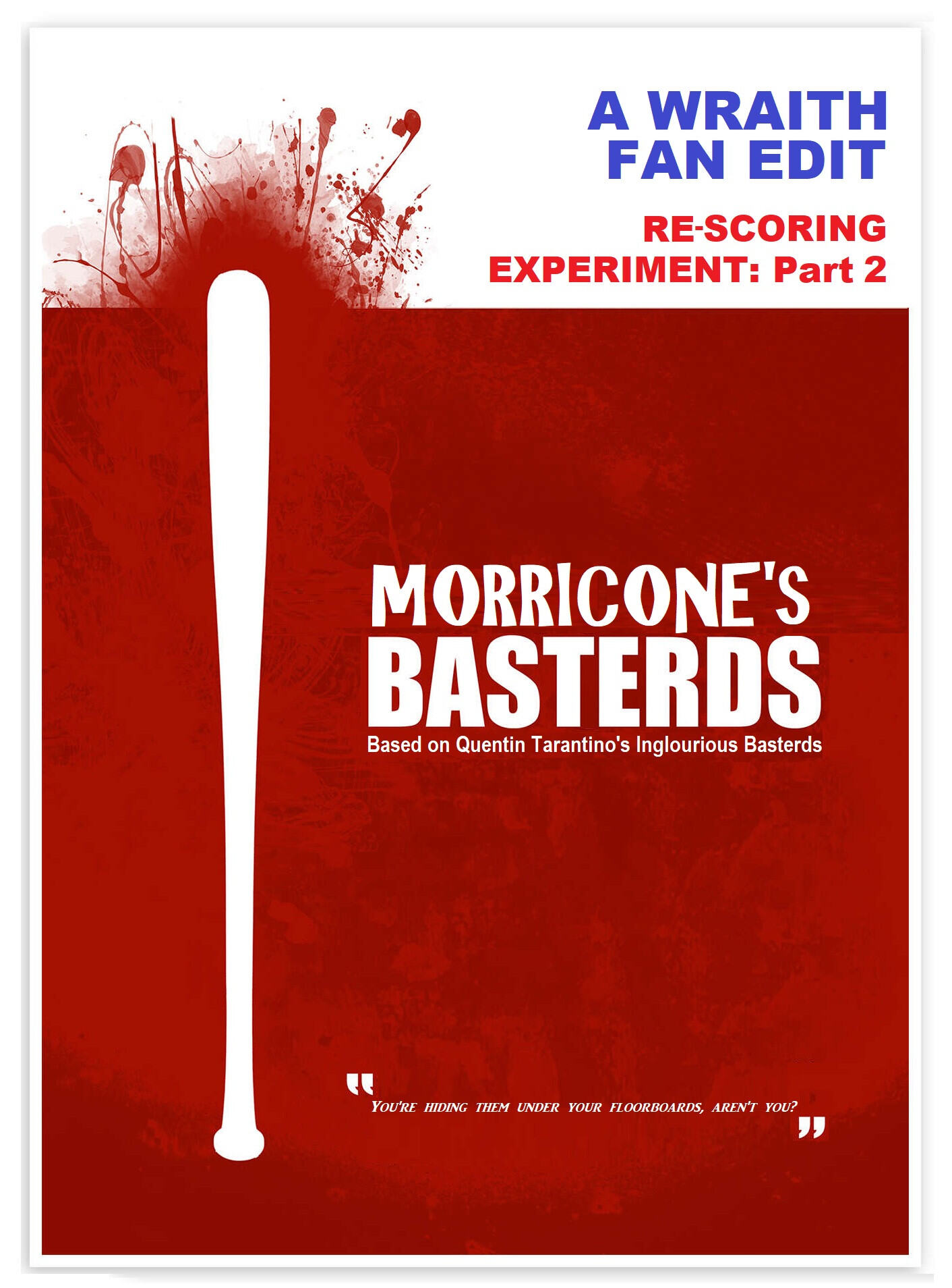 Morricone's Basterds: A WRAITH Re-Scoring Experiment Part 2